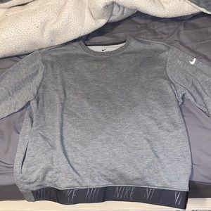 Nike women’s dri-fit grey long sleeve